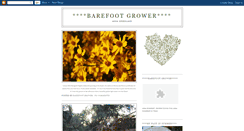 Desktop Screenshot of barefootgrower.blogspot.com