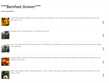 Tablet Screenshot of barefootgrower.blogspot.com