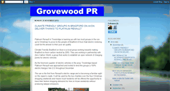 Desktop Screenshot of grovewoodpr.blogspot.com