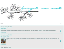 Tablet Screenshot of forgetme-not.blogspot.com
