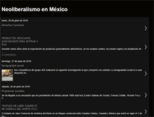 Tablet Screenshot of losjovenesyelneoliberalismo403.blogspot.com