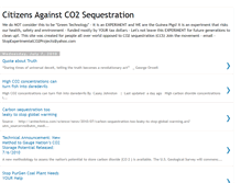 Tablet Screenshot of citizensagainstco2sequestration.blogspot.com