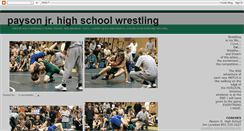 Desktop Screenshot of paysonjrhighwrestling.blogspot.com