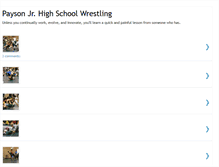 Tablet Screenshot of paysonjrhighwrestling.blogspot.com