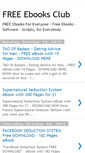 Mobile Screenshot of free-ebooks-for-everyone.blogspot.com