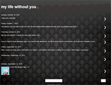 Tablet Screenshot of my-lifewithoutyouu.blogspot.com