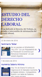 Mobile Screenshot of estudiodelderecholaboral.blogspot.com