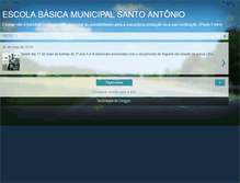 Tablet Screenshot of escolasantoantoniofraiburgo.blogspot.com
