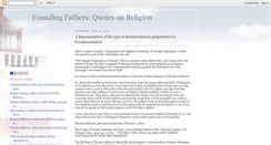 Desktop Screenshot of foundingfathersquotes.blogspot.com