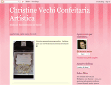 Tablet Screenshot of christineatelier.blogspot.com