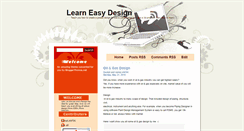 Desktop Screenshot of learn-easy-design.blogspot.com