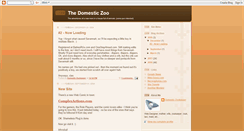 Desktop Screenshot of domesticzoo77.blogspot.com