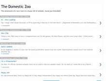 Tablet Screenshot of domesticzoo77.blogspot.com