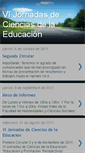 Mobile Screenshot of jornadasdecienciasdelaeducacion.blogspot.com