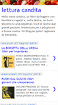 Mobile Screenshot of letturacandita.blogspot.com