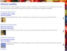 Tablet Screenshot of letturacandita.blogspot.com