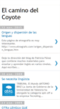 Mobile Screenshot of elcaminodelcoyote.blogspot.com