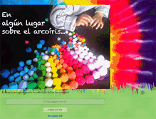 Tablet Screenshot of algunlugarsobreelarcoiris.blogspot.com