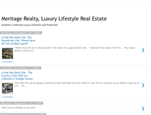 Tablet Screenshot of meritagerealty.blogspot.com