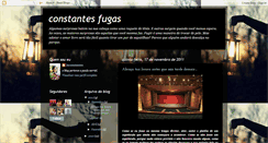 Desktop Screenshot of constantesfugas.blogspot.com