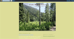 Desktop Screenshot of oakcrest2000.blogspot.com