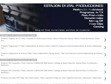 Tablet Screenshot of estaciondigitalproducciones.blogspot.com