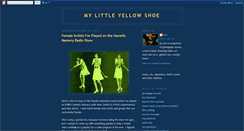 Desktop Screenshot of littleyellowshoe.blogspot.com