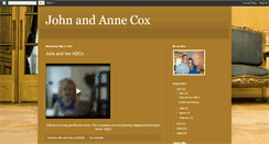 Desktop Screenshot of johnandannecox.blogspot.com