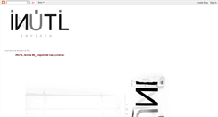 Desktop Screenshot of inutilrevista.blogspot.com