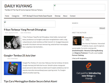 Tablet Screenshot of dailykuyang.blogspot.com