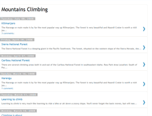 Tablet Screenshot of mountains-climbing.blogspot.com