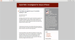 Desktop Screenshot of palininvestigated.blogspot.com