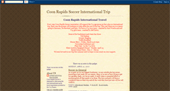 Desktop Screenshot of crsoccertravel.blogspot.com