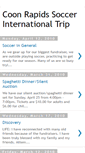 Mobile Screenshot of crsoccertravel.blogspot.com