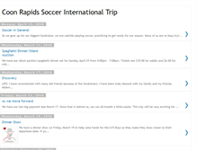 Tablet Screenshot of crsoccertravel.blogspot.com