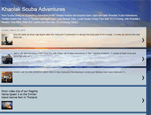 Tablet Screenshot of khaolakscubasadventures.blogspot.com