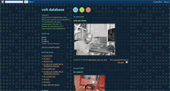 Desktop Screenshot of djvoltdatabase.blogspot.com