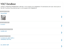 Tablet Screenshot of djvoltdatabase.blogspot.com