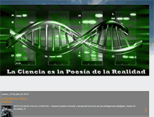Tablet Screenshot of lacienciaeslapoesiadelarealidad.blogspot.com