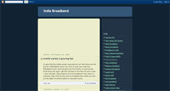 Desktop Screenshot of indiabroadband.blogspot.com