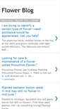 Mobile Screenshot of flower60.blogspot.com