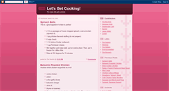 Desktop Screenshot of letsgetcooking.blogspot.com