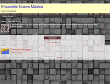 Tablet Screenshot of ensamblenuevamusica.blogspot.com