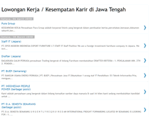 Tablet Screenshot of jatengkarir.blogspot.com