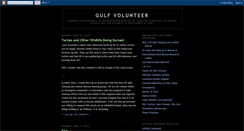 Desktop Screenshot of gulfvolunteer.blogspot.com