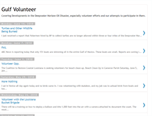 Tablet Screenshot of gulfvolunteer.blogspot.com