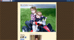 Desktop Screenshot of my2littlelambs.blogspot.com