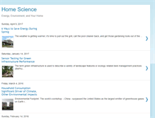 Tablet Screenshot of homescienceblog.blogspot.com