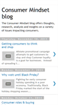Mobile Screenshot of consumermindset.blogspot.com