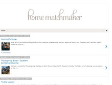 Tablet Screenshot of homematchmaker.blogspot.com